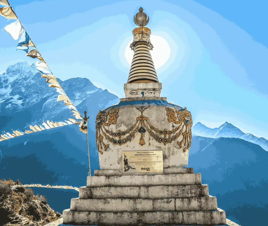 Sherpa culture and traditions in Namche Bazaar on the Everest Base Camp trek